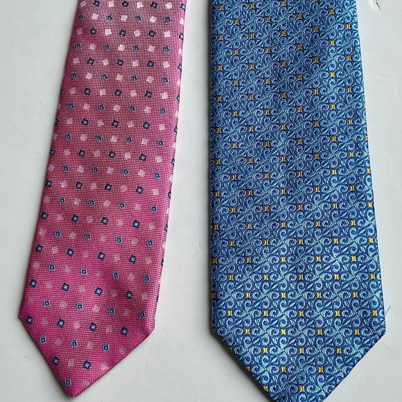2 Robert Talbott lovely silk ties made in USA 🇺🇸 - Picture 7 of 9